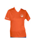 WOMENS BURNT ORANGE PERFORMANCE TEE