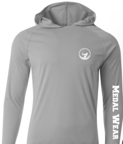 SILVER MENS PERFORMANCE HOODIE