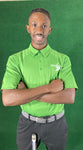 CLASSIC VALLEY GREEN PERFORMANCE POLO LARGE W/ WHITE LOGO