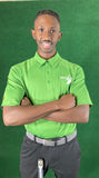 CLASSIC VALLEY GREEN PERFORMANCE POLO LARGE W/ WHITE LOGO