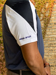 TOUR TRI COLOR INDIGO PERFORMANCE POLO XL